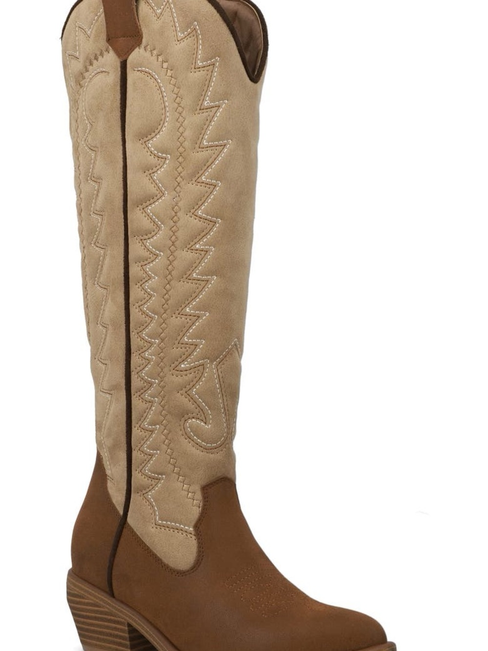 MIA Two-Tone Western Cowboy Boot